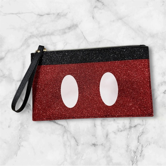 BRAND NEW AUTHENTIC Disney Mickey Mouse Red and Black Accessory Set - Picture 5 of 7